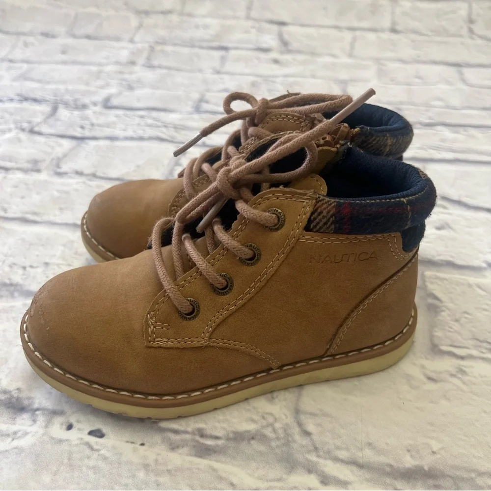 Nautica Brown Ankle Boots‎ Casual Work Style. SIZE 11
